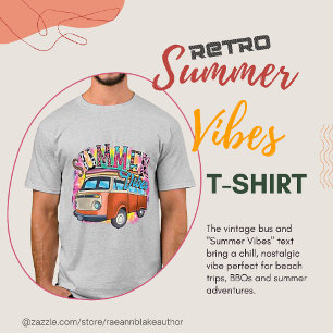 Retro Zomer Vibes T-shirt