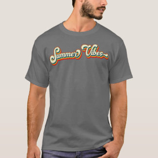 Retro Zomer Vibes Vakantie T-shirt