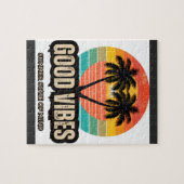 Retro zomervibes legpuzzel (Horizontaal)