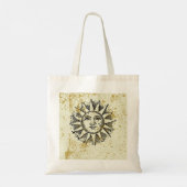 Retro Zon Tote Bag (Achterkant)