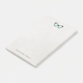 Retro zonnebrillen op maat post-it® notes (Schuin)