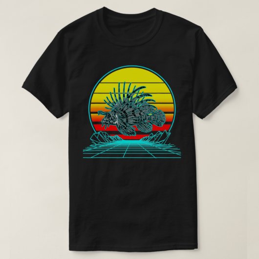 Retro zonnesteek t-shirt (Design voorkant)