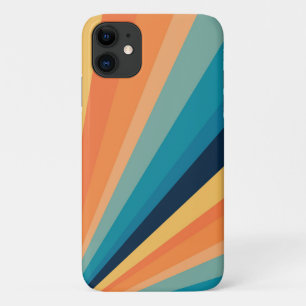 Retro-zonnestralen iPhone 11 Hoesje