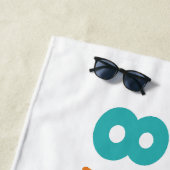 Retro Zonsondergang 87 Strandlaken (In situ)