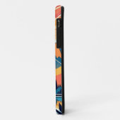 Retro Zonsondergang Landschap Gepersonaliseerd Case-Mate iPhone Case (Achterkant/links)