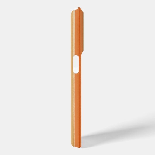 Retro zonsondergang monogram strepen lijnen boho Case-Mate iPhone case (Achterkant / Rechts)