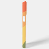 retro-zonsondergangscurves Case-Mate iPhone case (Achterkant / Rechts)