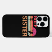 Retro zuster Golf Gift iPhone Hoesje (Achterkant horizontaal)