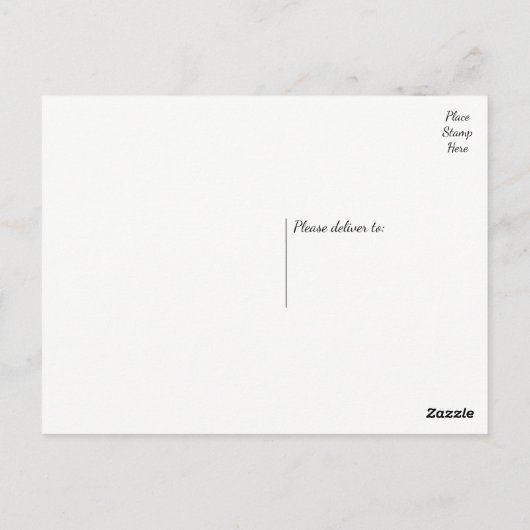 Retro zwart en wit dank u rode liefdesharten briefkaart (Achterkant)