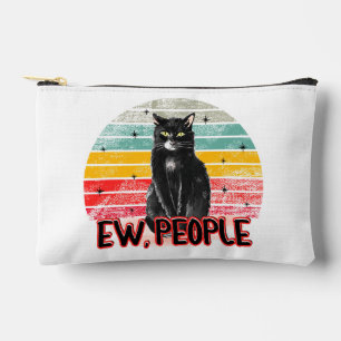 Retro  Zwarte Kat Ew Mensen Etui