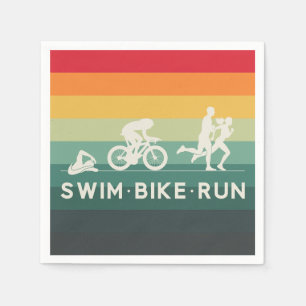 Retro Zwemfiets Run Triathlon Icon Series Servet