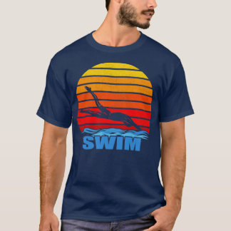 Retro zwemgift 2 t-shirt