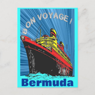 /retroArt Deco-reisontwerpproduct Briefkaart