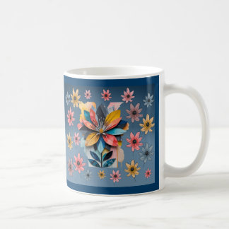 Retrobloem Koffiemok