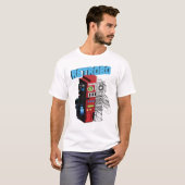 retrobot t-shirt (Voorkant volledig)