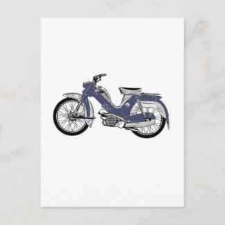 Retrobromfiets Briefkaart