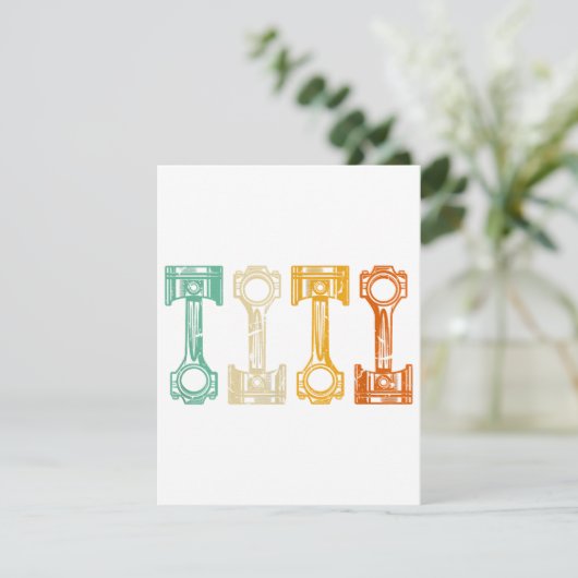 Retrobus tuner informatiekaartje (Staand voorkant)