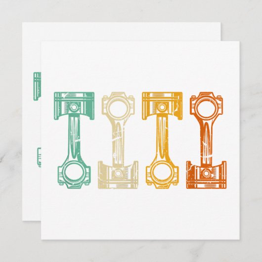 Retrobus tuner kaart (Voorkant / Achterkant)