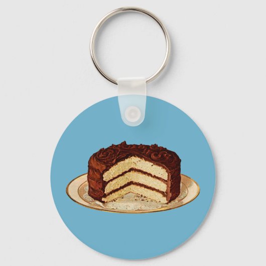 RetroCake Sleutelhanger (Voorkant)