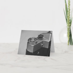 Retrocamera Bedankkaart