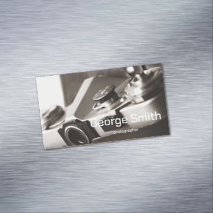Retrocamera Magnetisch Visitekaartje