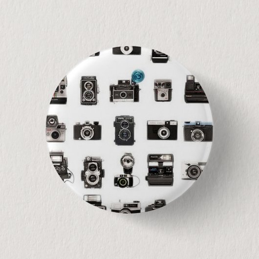 Retrocamera-regel Ronde Button 3,2 Cm (Voorkant)