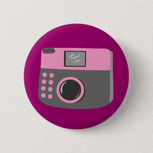 Retrocamera Ronde Button 5,7 Cm (Voorkant)