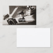 Retrocamera Visitekaartje (Voorkant / Achterkant)