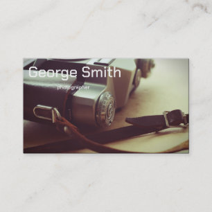 Retrocamera Visitekaartje