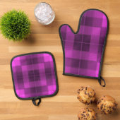 Retrocheckers Ovenwant & Pannenlap Set (Top down)