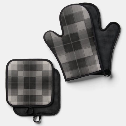 Retrocheckers Ovenwant & Pannenlap Set (Voorkant / Achterkant)