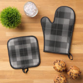 Retrocheckers Ovenwant & Pannenlap Set (Top down)