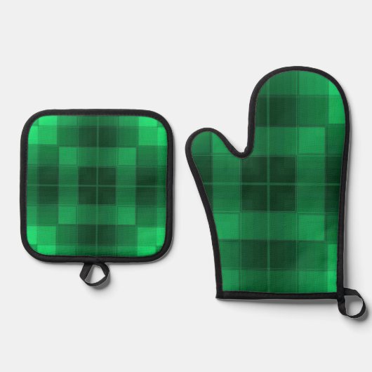 Retrocheckers Ovenwant & Pannenlap Set (Voorkant)