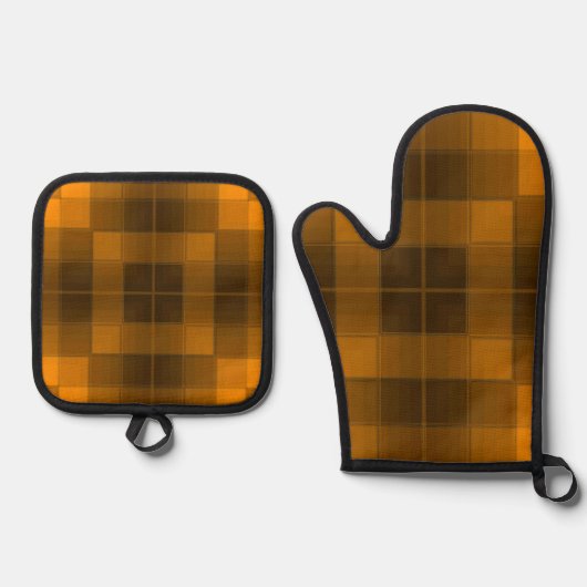 Retrocheckers Ovenwant & Pannenlap Set (Voorkant)