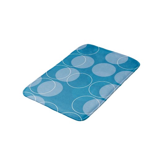 Retrocirkels Badmat (Gekanteld)