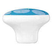 Retrocirkels Keramische Knop (Zijkant)