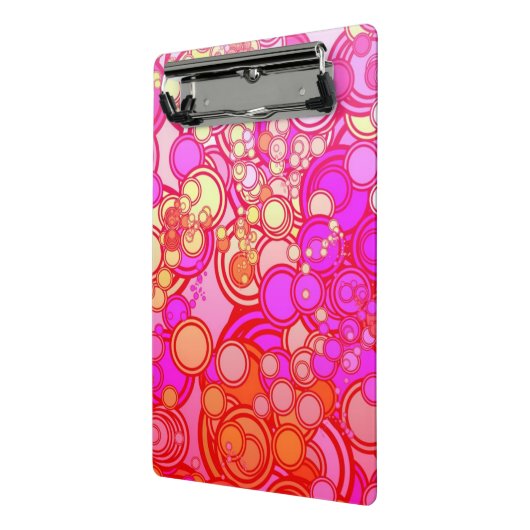 Retrocirkels Mini Klembord (Angled2)