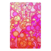 Retrocirkels Mini Klembord (Achterkant)