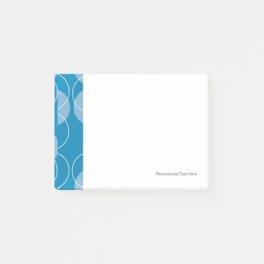 Retrocirkels Post-it® Notes (Voorkant)