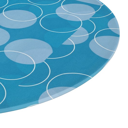 Retrocirkels Snijplank (Hoek)