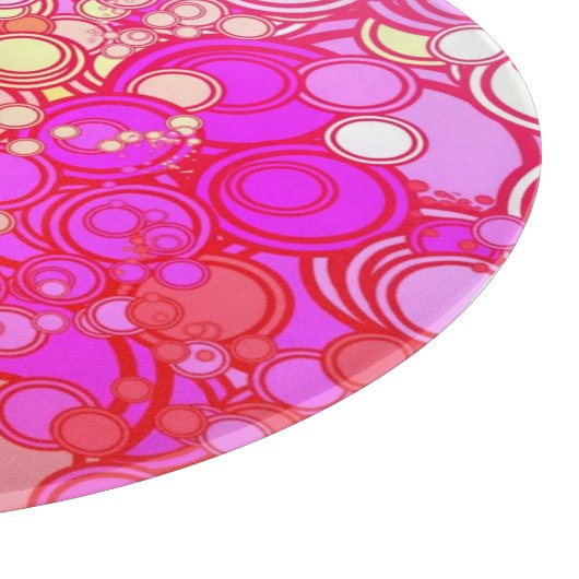 Retrocirkels Snijplank (Hoek)