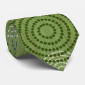 Retrocirkels Stropdas (Opgerold)