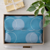 Retrocirkels Tissuepapier (Geschenk)