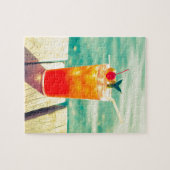 Retrococktailzonnestang Legpuzzel (Horizontaal)