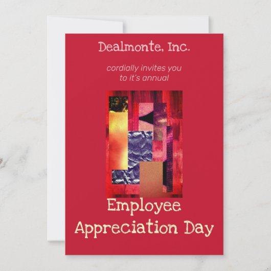 retrocollage kaart (Voorkant)