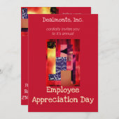 retrocollage kaart (Voorkant / Achterkant)