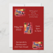 retrocollage kaart (Achterkant)