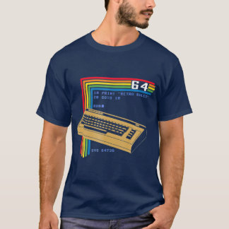 Retrocomputer C64 T-shirt