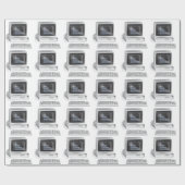 Retrocomputer Cadeaupapier (Vlak)