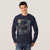 Retrocomputing T-shirt (Voorkant volledig)